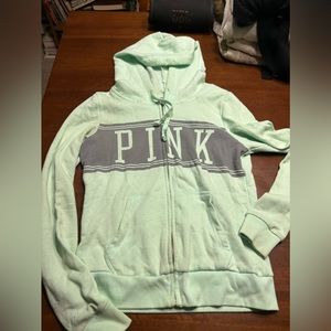 Victoria’s Secret PINK zip hoodie size small